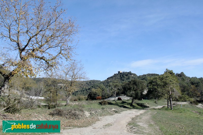 Castellcir - Camí del castell de la Popa
