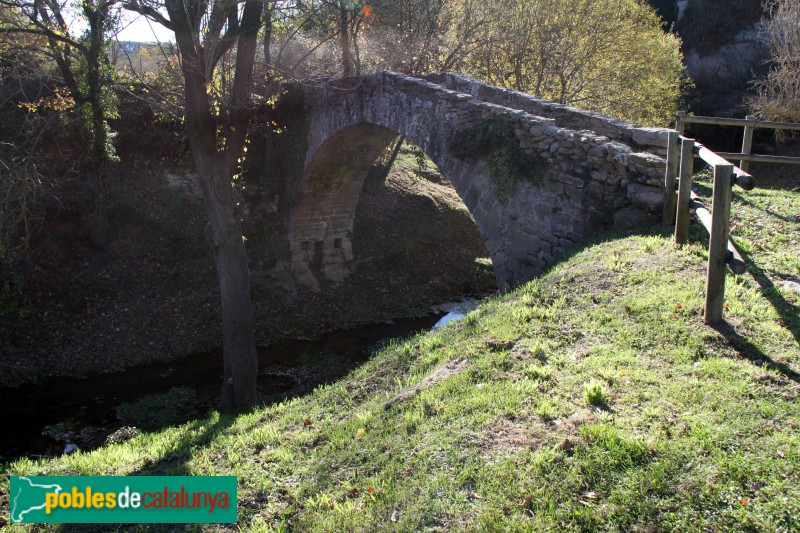 Castellcir - Pont d'Esplugues (Foto: Albert Esteves, 2015) Castellcir - Pont d'Esplugues