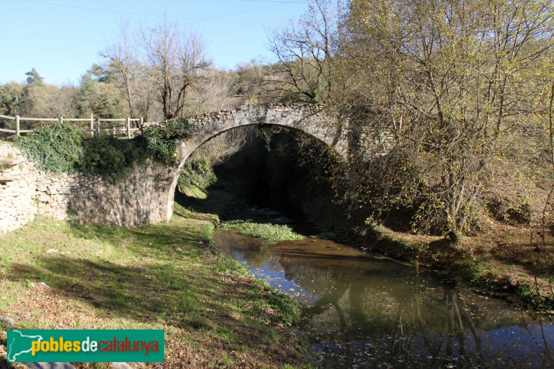Castellcir - Pont d'Esplugues (Foto: Albert Esteves, 2015) Castellcir - Pont d'Esplugues