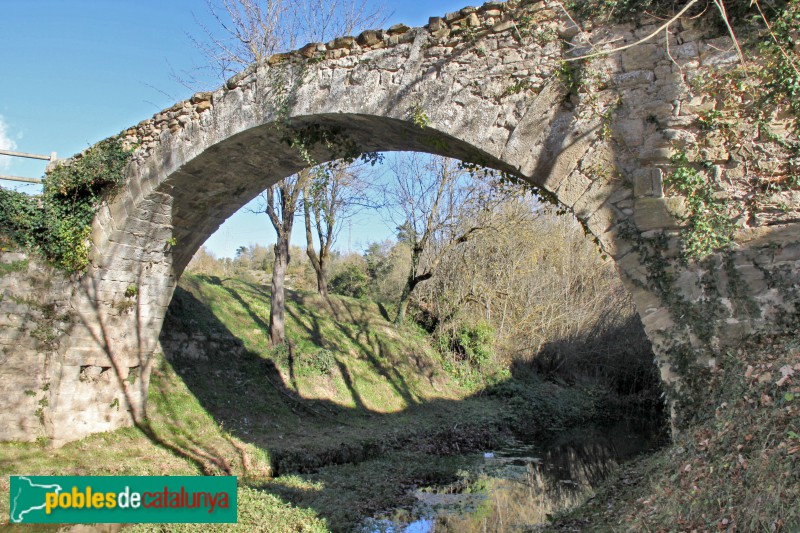 Castellcir - Pont d'Esplugues (Foto: Albert Esteves, 2015) Castellcir - Pont d'Esplugues