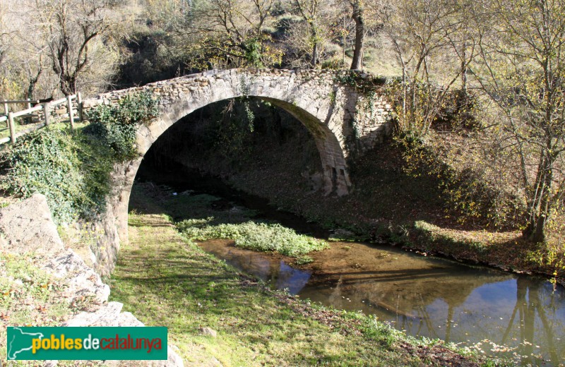 Castellcir - Pont d'Esplugues (Foto: Albert Esteves, 2015) Castellcir - Pont d'Esplugues