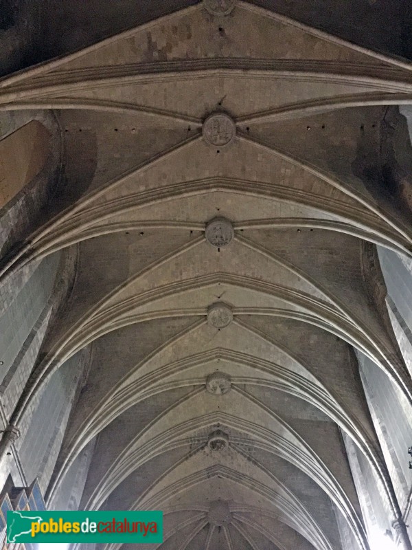 Barcelona - Església de Santa Maria del Pi (Foto: Albert Esteves, 2016) Barcelona - Església de Santa Maria del Pi