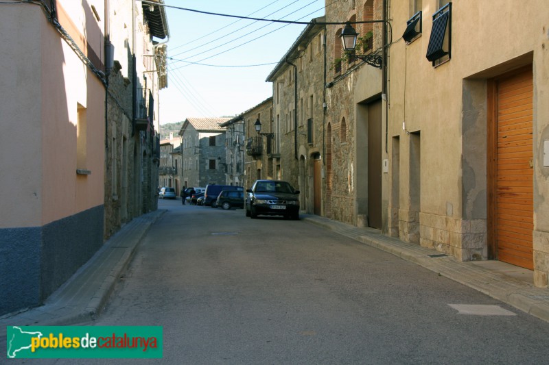 Collsuspina - Carrer Major (Foto: Albert Esteves, 2016) Collsuspina - Carrer Major