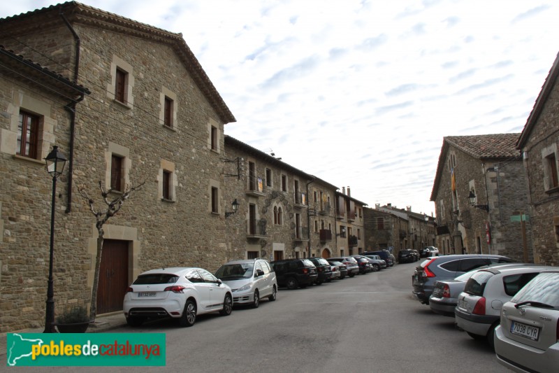 Collsuspina - Carrer Major (Foto: Albert Esteves, 2016) Collsuspina - Carrer Major