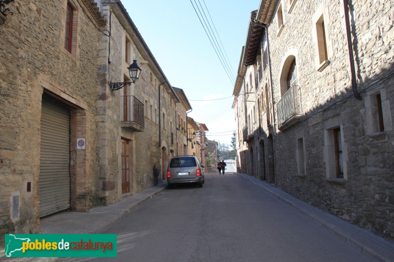 Collsuspina - Carrer Major (Foto: Albert Esteves, 2016) Collsuspina - Carrer Major