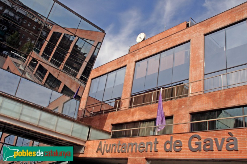 Gavà - Ajuntament (Foto: <i>Alfred Abad</i>, 2010) Gavà - Ajuntament