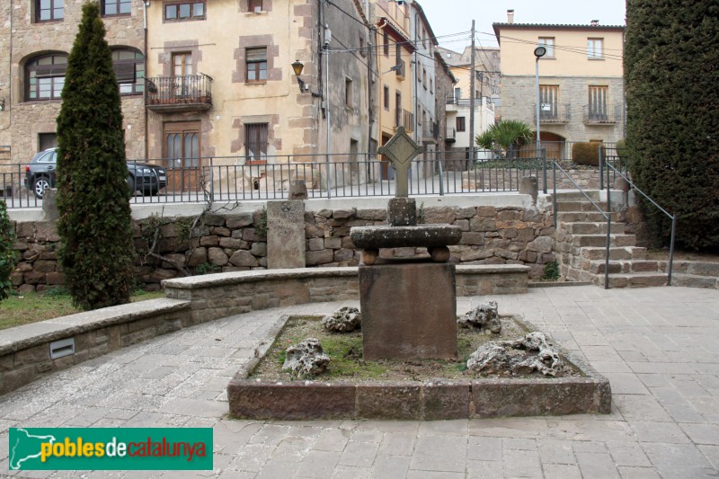 L'Estany - Creu votiva