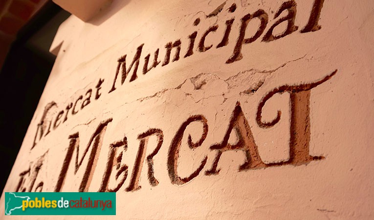 Caldes d'Estrac - Mercat. Detall