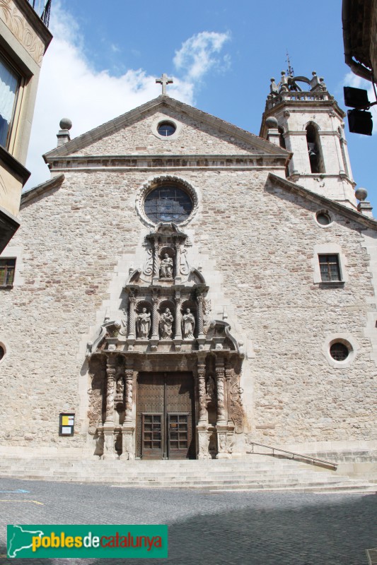 Moià - Església de Santa Maria (Foto: Albert Esteves, 2016) Moià - Església de Santa Maria