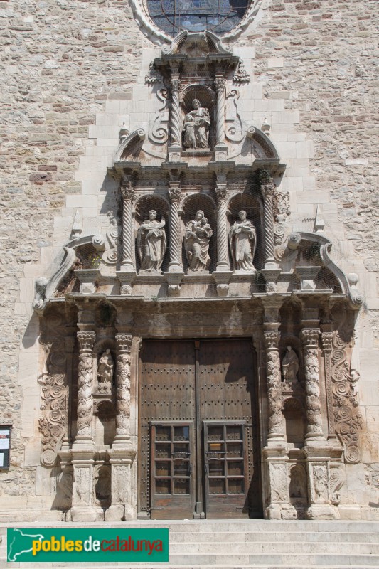 Moià - Església de Santa Maria (Foto: Albert Esteves, 2016) Moià - Església de Santa Maria