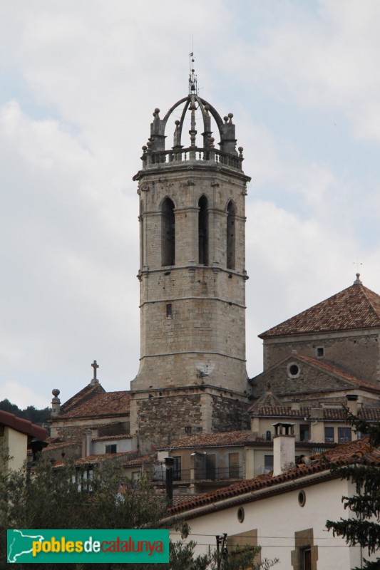 Moià - Església de Santa Maria (Foto: Albert Esteves, 2016) Moià - Església de Santa Maria