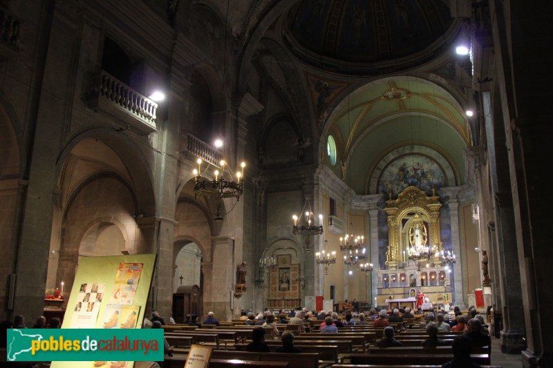 Moià - Església de Santa Maria (Foto: Albert Esteves, 2016) Moià - Església de Santa Maria