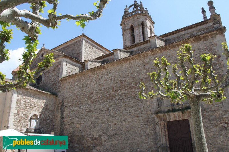 Moià - Església de Santa Maria (Foto: Albert Esteves, 2016) Moià - Església de Santa Maria
