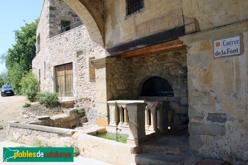 Vilopriu - Cal Sisó (Valldevià), safareig