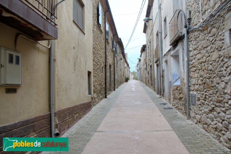 Garrigoles - Carrer Nou (Foto: Albert Esteves, 2016) Garrigoles - Carrer Nou