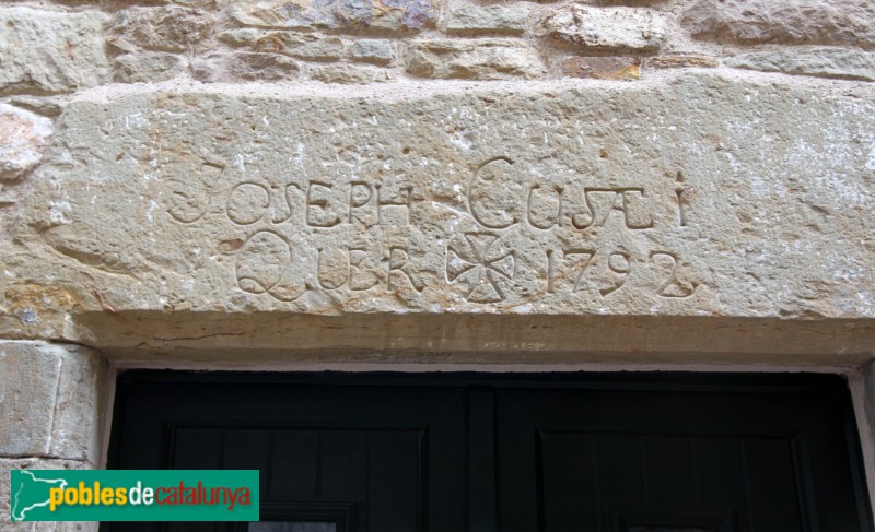 Garrigoles - Carrer Nou (Foto: Albert Esteves, 2016) Garrigoles - Carrer Nou