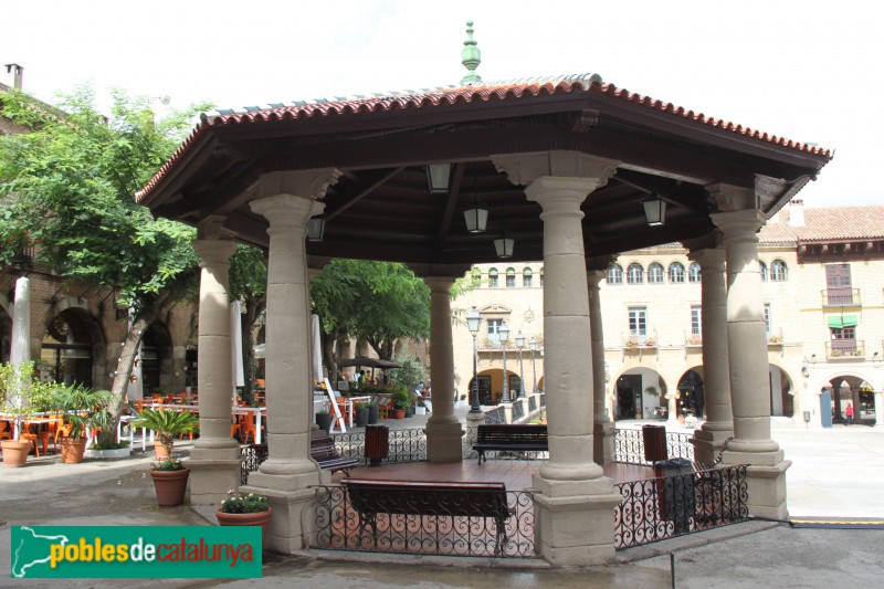 Barcelona - Poble Espanyol, Glorieta, Sant Mateu (Foto: Albert Esteves, 2016) Barcelona - Poble Espanyol, Glorieta, Sant Mateu