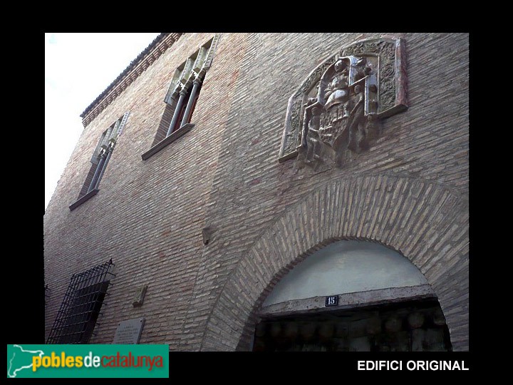 Casa de las Conchas, Borja, edifici original (Foto: Gobierno de Aragón) Casa de las Conchas, Borja, edifici original