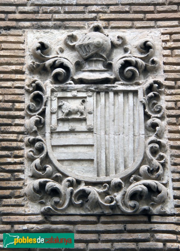 Barcelona - Poble Espanyol, Casa de las Conchas, Borja (Saragossa) (Foto: Albert Esteves, 2016) Barcelona - Poble Espanyol, Casa de las Conchas, Borja (Saragossa)