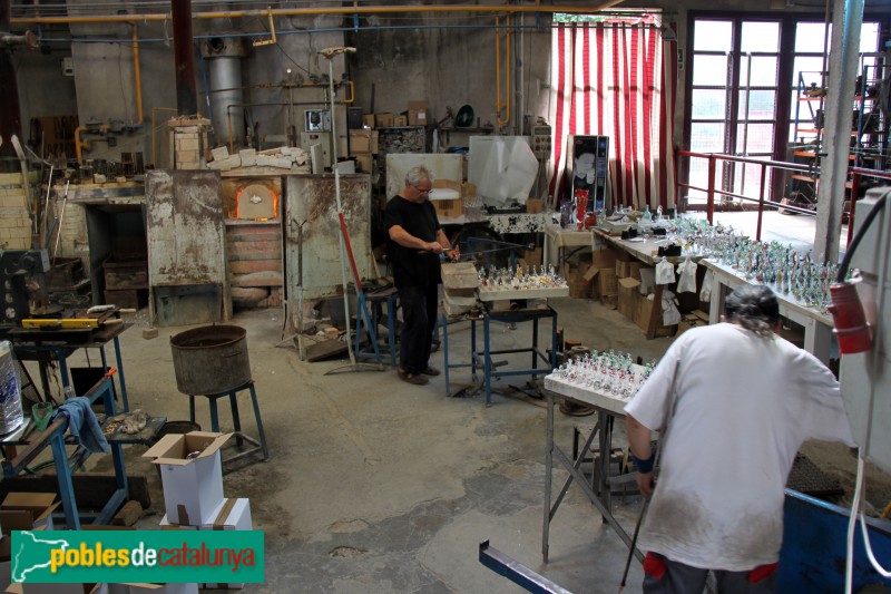 Barcelona - Poble Espanyol, forn de vidre (Foto: Albert Esteves, 2016) Barcelona - Poble Espanyol, forn de vidre