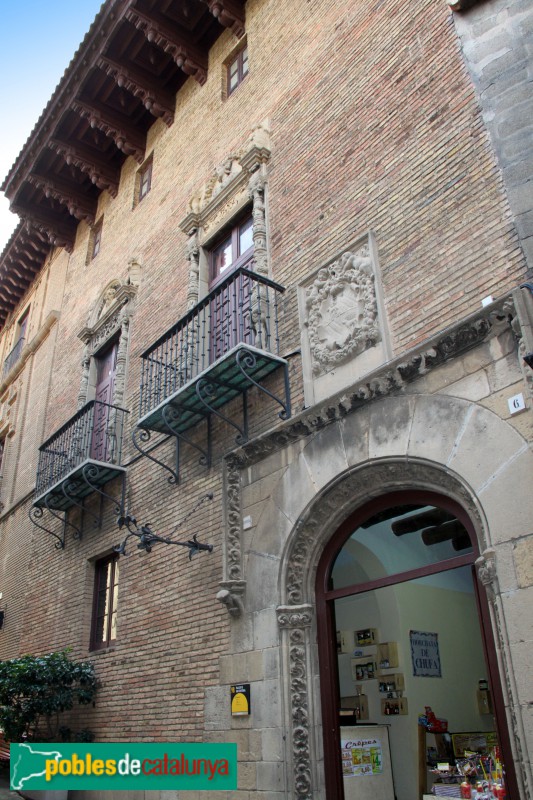 Barcelona - Poble Espanyol, Palau de San Cristóbal, Estella (Navarra) (Foto: Albert Esteves, 2016) Barcelona - Poble Espanyol, Palau de San Cristóbal, Estella (Navarra)