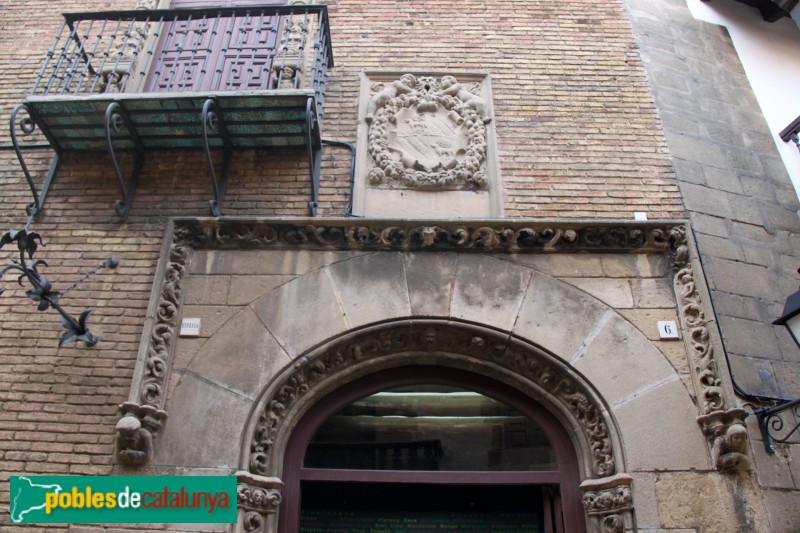 Barcelona - Poble Espanyol, Palau de San Cristóbal, Estella (Navarra) (Foto: Albert Esteves, 2016) Barcelona - Poble Espanyol, Palau de San Cristóbal, Estella (Navarra)