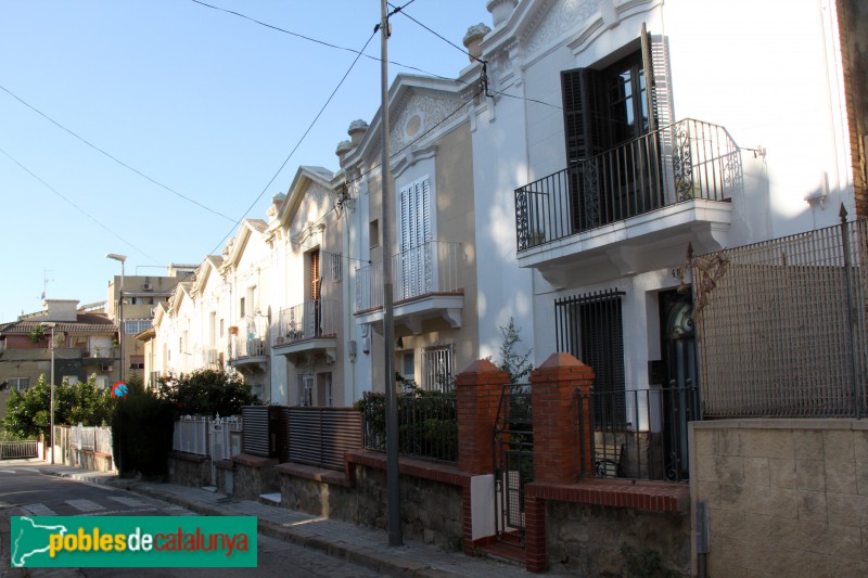 Barcelona - Cases de la Font Florida (Foto: Albert Esteves, 2016) Barcelona - Cases de la Font Florida