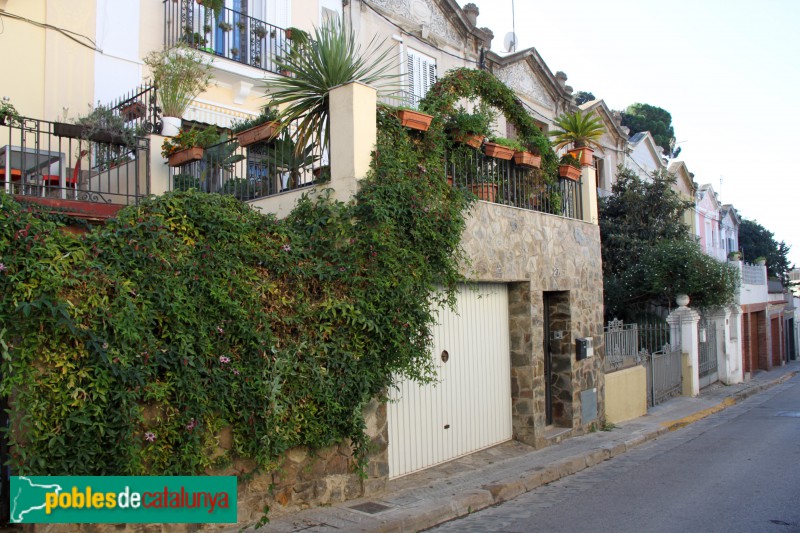 Barcelona - Cases de la Font Florida (Foto: Albert Esteves, 2016) Barcelona - Cases de la Font Florida