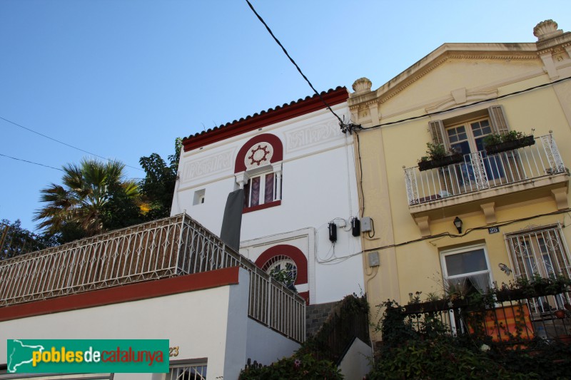 Barcelona - Cases de la Font Florida (Foto: Albert Esteves, 2016) Barcelona - Cases de la Font Florida