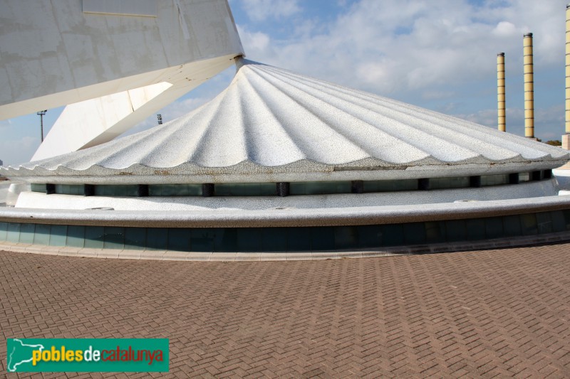 Barcelona - Torre de Comunicacions de Montjuïc (Foto: Albert Esteves, 2016) Barcelona - Torre de Comunicacions de Montjuïc