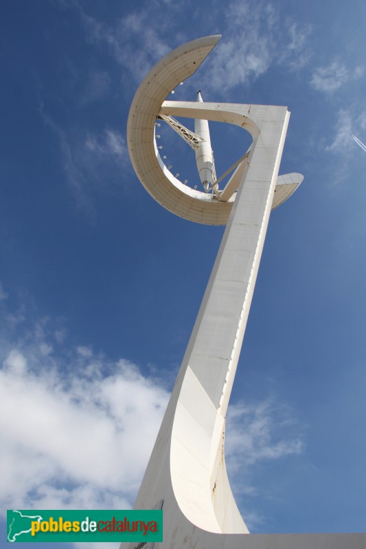 Barcelona - Torre de Comunicacions de Montjuïc (Foto: Albert Esteves, 2016) Barcelona - Torre de Comunicacions de Montjuïc