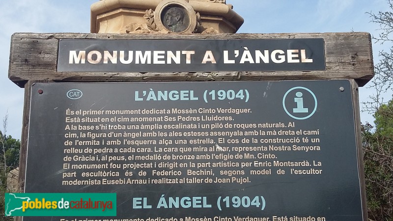 Lloret de Mar - Monument de l´Àngel (Foto: <i>Loli Pla</i>, 2016) Lloret de Mar - Monument de l´Àngel