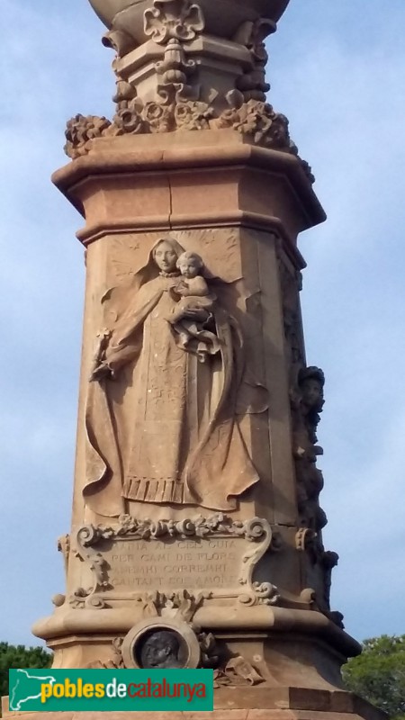 Lloret de Mar - Monument de l´Àngel (Foto: <i>Loli Pla</i>, 2016) Lloret de Mar - Monument de l´Àngel