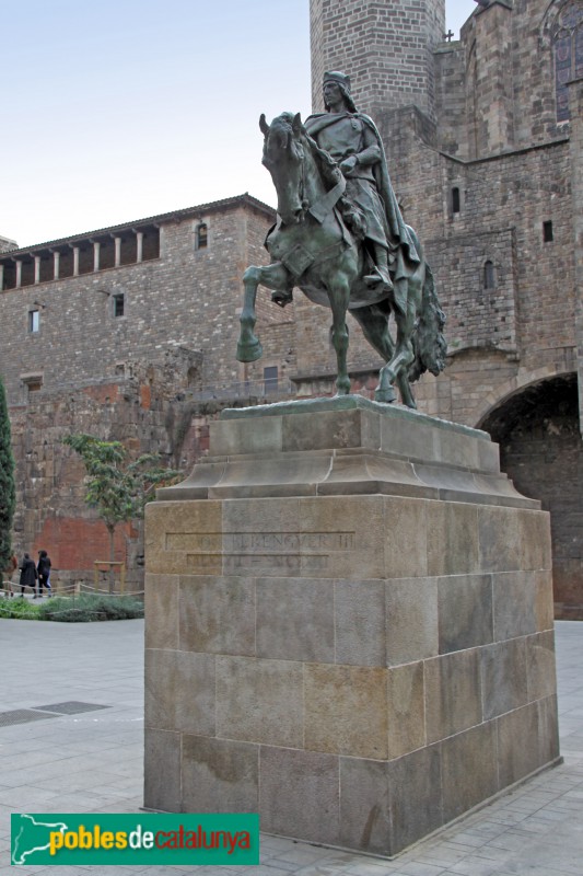 Barcelona - Estàtua de Ramon Berenguer el Gran