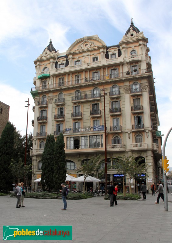 Barcelona - Via Laietana, 29 (Foto: Albert Esteves, 2016) Barcelona - Via Laietana, 29