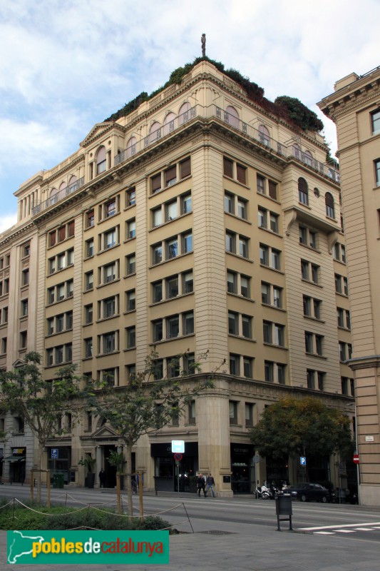 Barcelona - Via Laietana, 30 (Foto: Albert Esteves, 2016) Barcelona - Via Laietana, 30