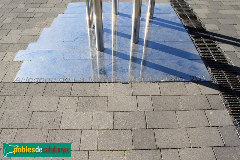 Barcelona - Al·legoria de la Marina (Foto: Albert Esteves, 2016) Barcelona - Al·legoria de la Marina