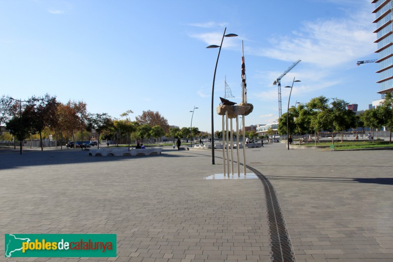 Barcelona - Al·legoria de la Marina (Foto: Albert Esteves, 2016) Barcelona - Al·legoria de la Marina