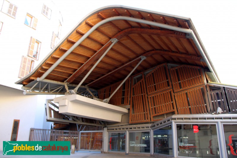 Barcelona - Mercat de Santa Caterina (Foto: Albert Esteves, 2016) Barcelona - Mercat de Santa Caterina