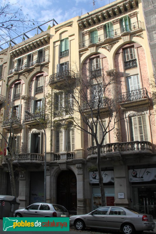 Barcelona - Ausiàs Marc, 37-39 (Foto: Albert Esteves, 2016) Barcelona - Ausiàs Marc, 37-39