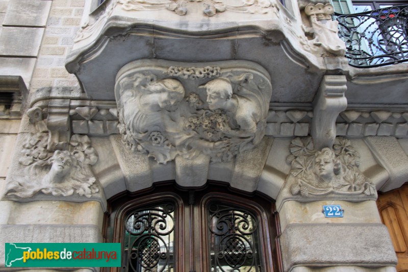 Barcelona - Ausiàs Marc, 22 (Foto: Albert Esteves, 2016) Barcelona - Ausiàs Marc, 22