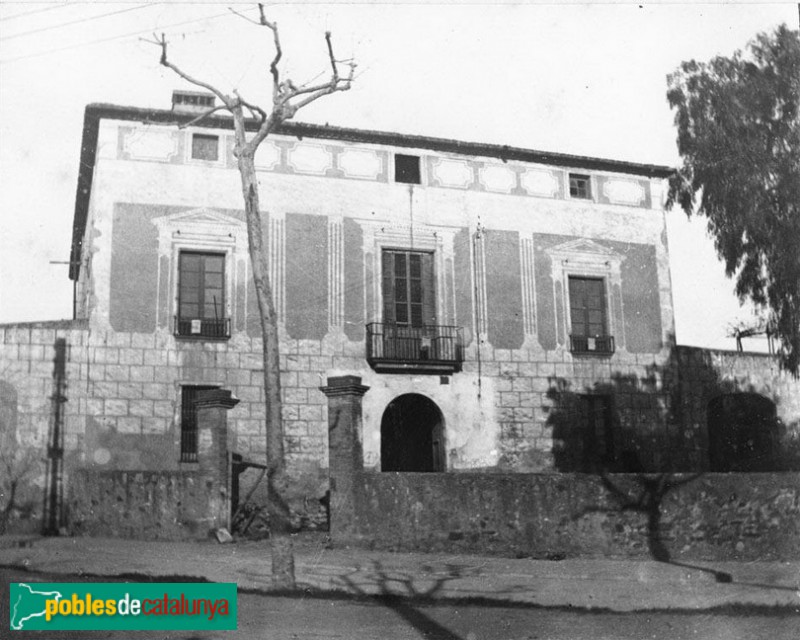 Imatge antiga de Can Basté (Foto: Jordi Audet. Arxiu Fotogràfic Centre Excursionista de Catalunya. MDC, 1928) Imatge antiga de Can Basté