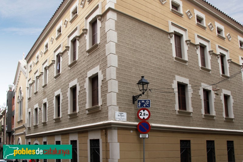Barcelona - Casa de les Serventes de Maria (Foto: Albert Esteves, 2017) Barcelona - Casa de les Serventes de Maria