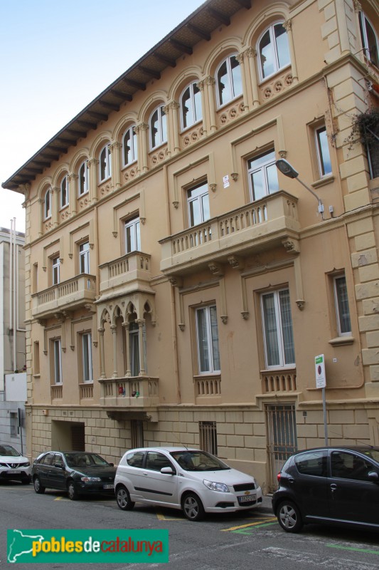 Barcelona - Major de Sarrià, 185-187 (Foto: Albert Esteves, 2017) Barcelona - Major de Sarrià, 185-187