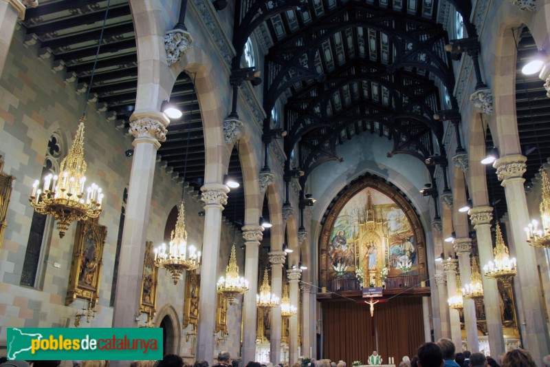 Barcelona - Església de Maria Auxiliadora (Foto: Albert Esteves, 2017) Barcelona - Església de Maria Auxiliadora