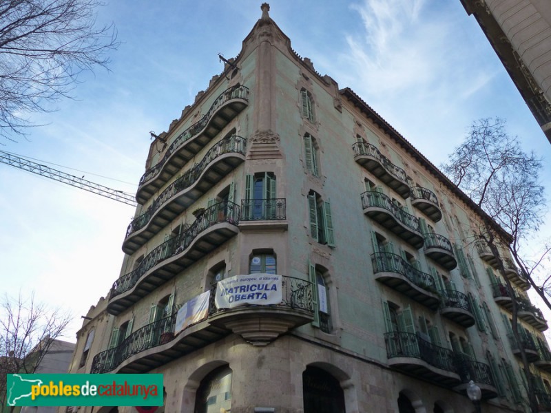 Barcelona - Casa Vidal (Gran de Sant Andreu, 255) (Foto: Graciel·la Vidal, 2017) Barcelona - Casa Vidal (Gran de Sant Andreu, 255)