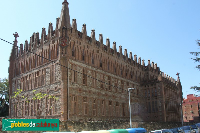 Barcelona - Col·legi de les Teresianes (Foto: Albert Esteves, 2017) Barcelona - Col·legi de les Teresianes