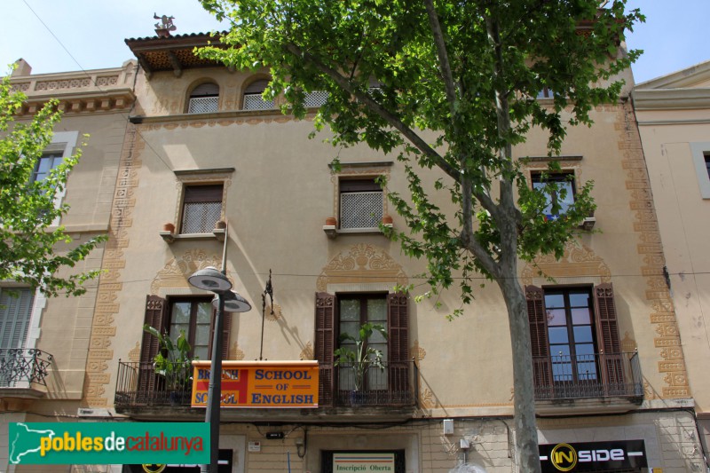 Vilanova i la Geltrú - Casa Sans de Gornal (Foto: Albert Esteves, 2017) Vilanova i la Geltrú - Casa Sans de Gornal