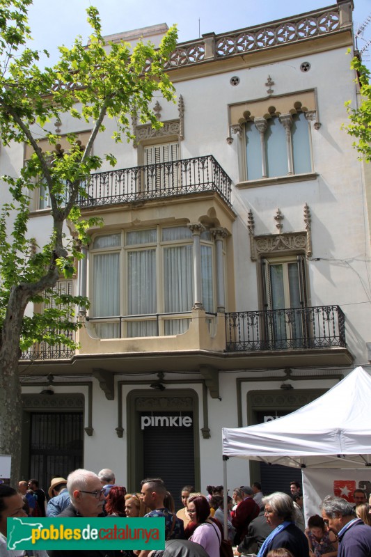 Vilanova i la Geltrú - Cal Juncosa (Foto: Albert Esteves, 2017) Vilanova i la Geltrú - Cal Juncosa