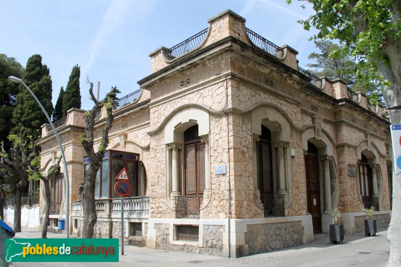 Vilanova i la Geltrú - Can Pahissa (Foto: Albert Esteves, 2017) Vilanova i la Geltrú - Can Pahissa